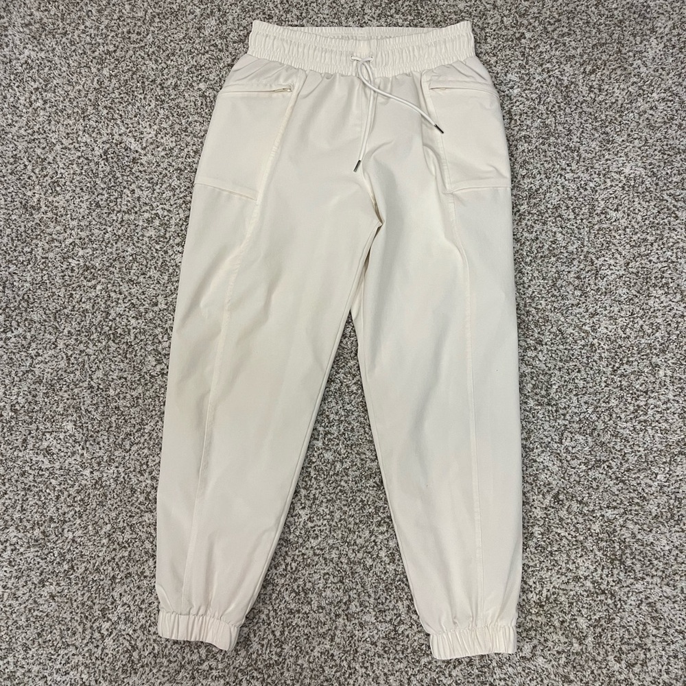 all in motion Off-White Elastic Waist Jogger Pants